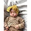 Silicone Realistic Newborn Baby Dolls Girl Toy 18 inch For Gift