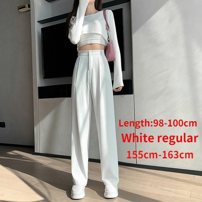 New Women's Fashion Casual High Waist Loose Pants