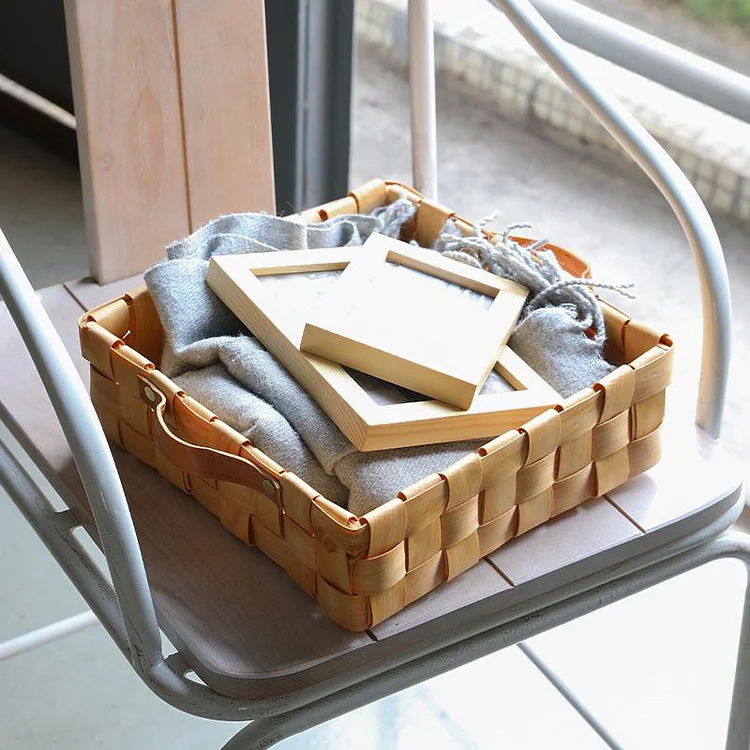 Boxy Basket for Transporting Belongings and Temporary Storage - Appledas