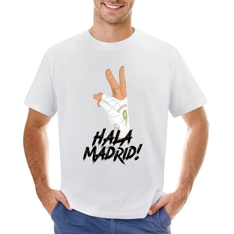 Football Chants Hala No9 Los BLancos Men's T-shirt