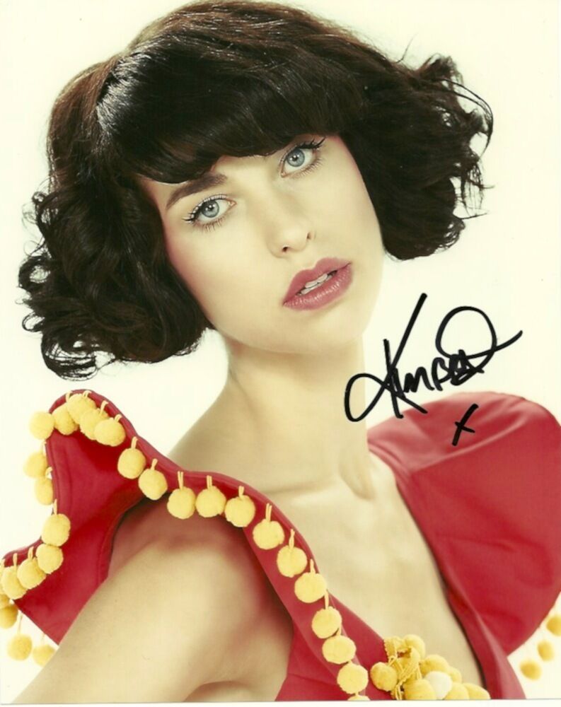 Singer Kimbra Autographed Signed 8x10 Photo Poster painting COA