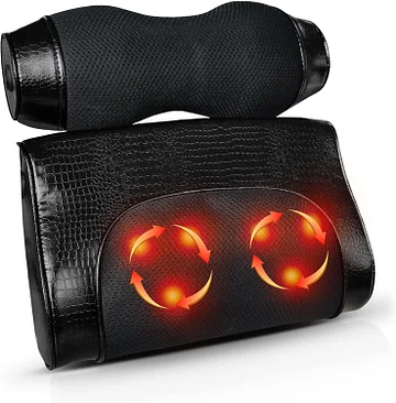 BILITOK Shiatsu Neck and Back Massager with Heat，Deep Tissue Kneading  Massager