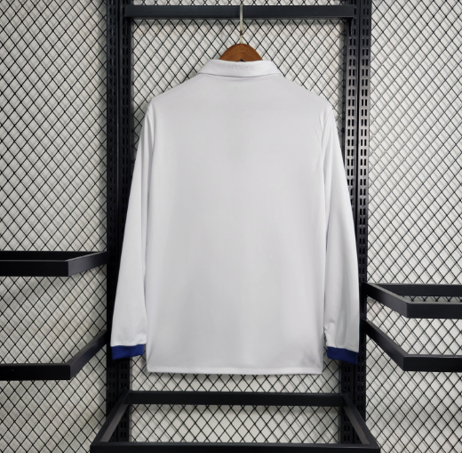 Retro 16-17 Real Madrid Home Long Sleeve Football Shirt Thai Quality