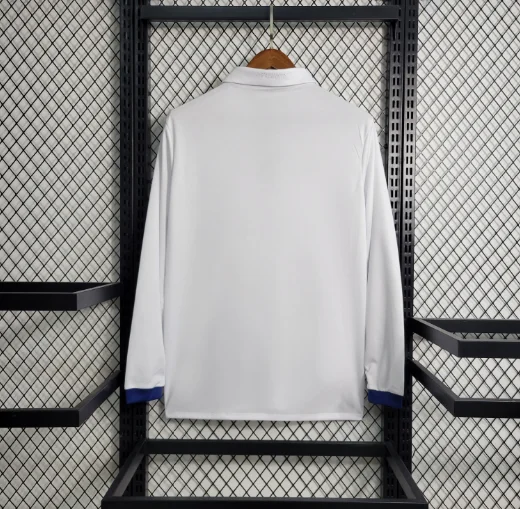 Retro 16-17 Real Madrid Home Long Sleeve Football Shirt Thai Quality