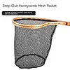 Fishing Landing Net Wooden Handle Trout Net Fly Fishing Net Fishing Accessories