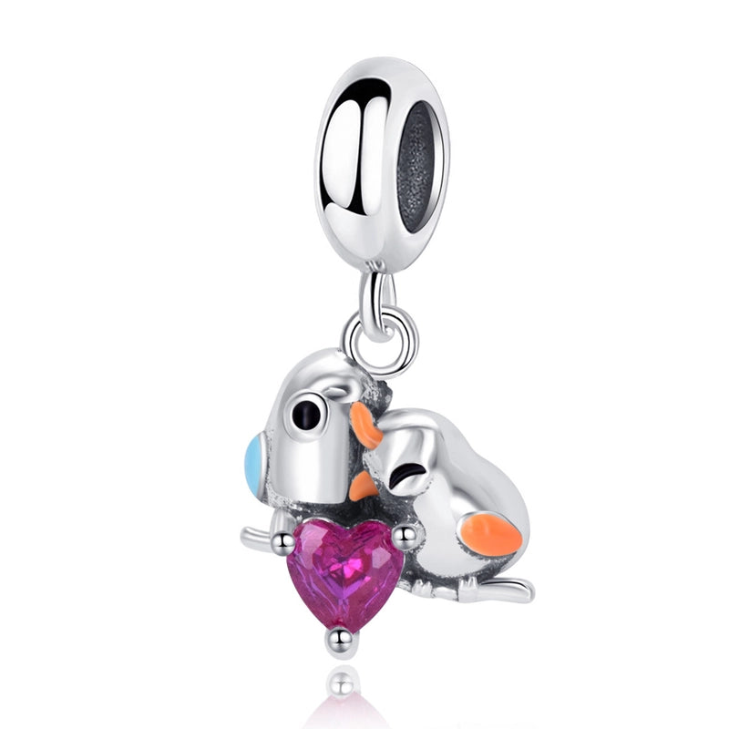 1 Piece 925 Sterling Silver Animal Pendant Jewelry Accessories