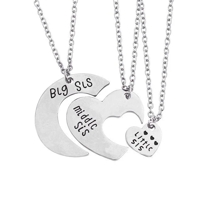 For Three Sis Necklace