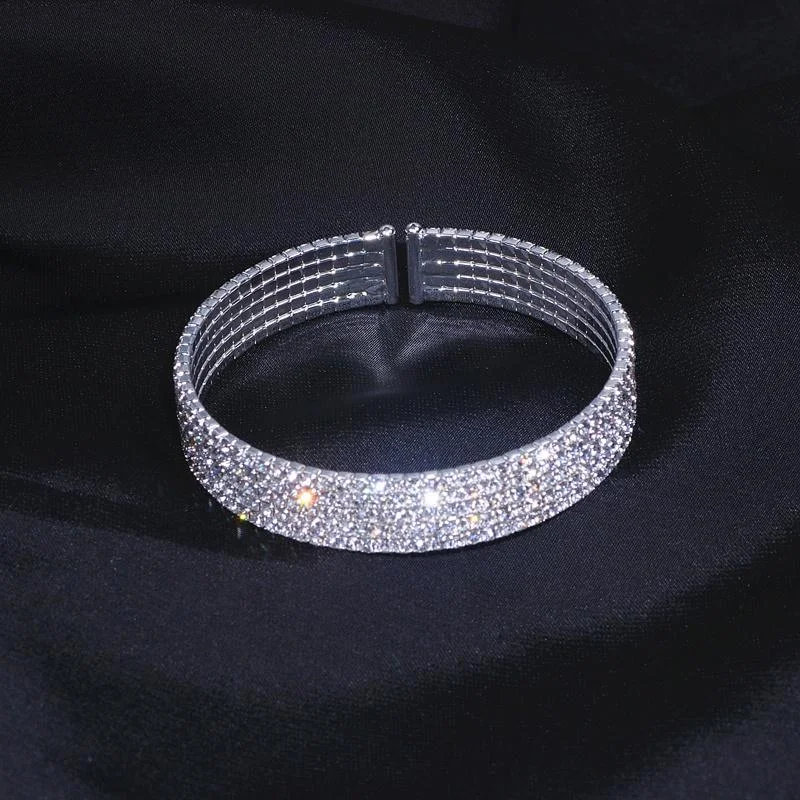 Trendy Elegant Opening Cuff Bangle &Bracelet