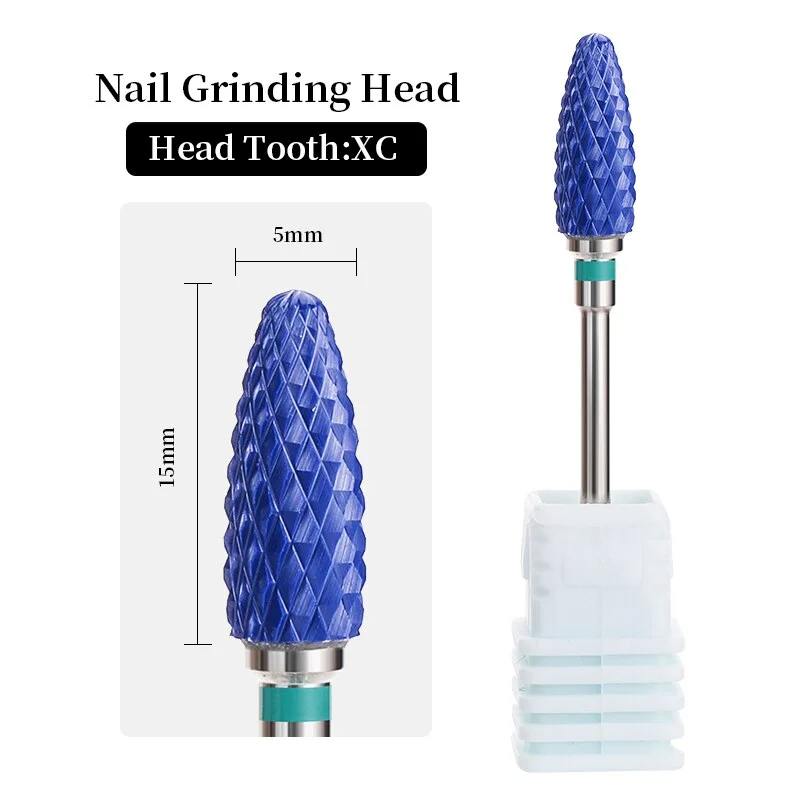 1Pcs Carbide Tungsten Nail Drill Bit Manicure Drill For Milling Cutter Electric Machine Nail Files Buffer Nail Art Equipment