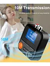 Stereo Transmitter Bluetooth-Compatible 5.2 Wireless AUX 2RCA TF for TV/Computer