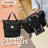 Sac de voyage pliable de grande capacit&eacute;（2 achet&eacute;s, livraison gratuite）