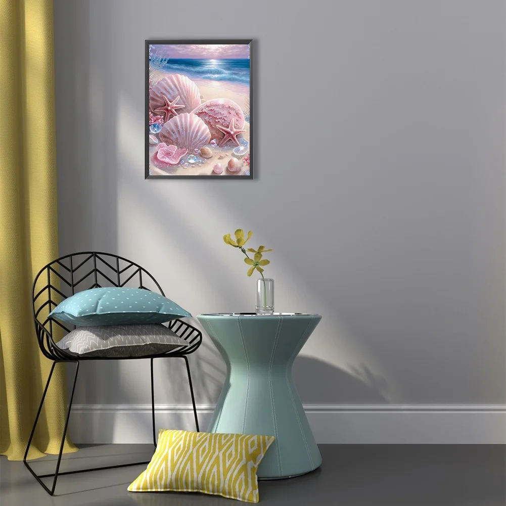 Diamond Painting - Full Round Drill - Beach(30*40cm)