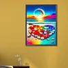 (40*60cm)Seaside - Full Round Drill Diamond Painting