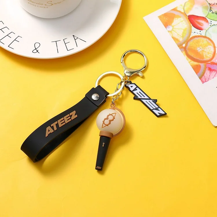 ATEEZ Light Stick 3D Keychain