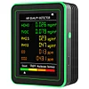 6 In 1 Air Quality Monitor Accurate PM2.5 PM10 HCHO TVOC CO2 CO Detector