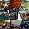 Waterproof 8L Motorcycle Side Frame Bag Wear Resistant for Bicycle/Moped/Scooter
