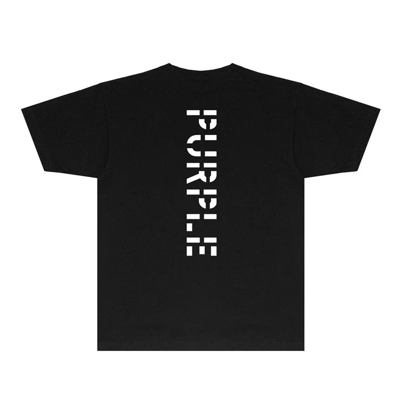 Purple 2023 new fashion T-shirt short sleeves