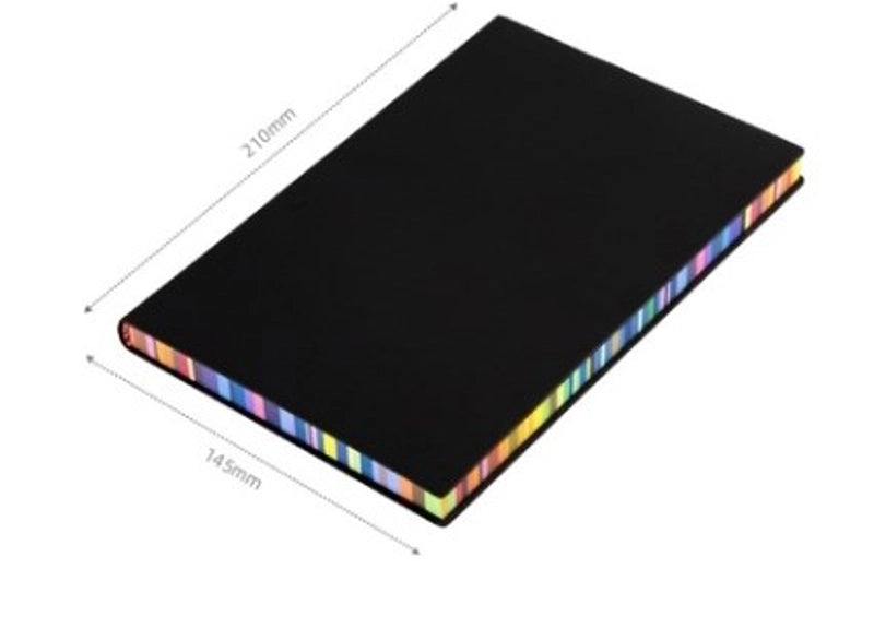 1 Piece Multicolor Learning School Pu Leather Paper Casual Vacation Notebook
