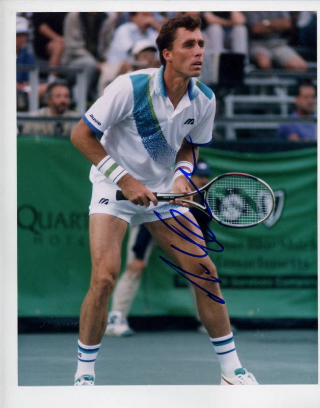 Ivan Lendl Tennis Signed Autographed 8 x 10 Photo Poster painting