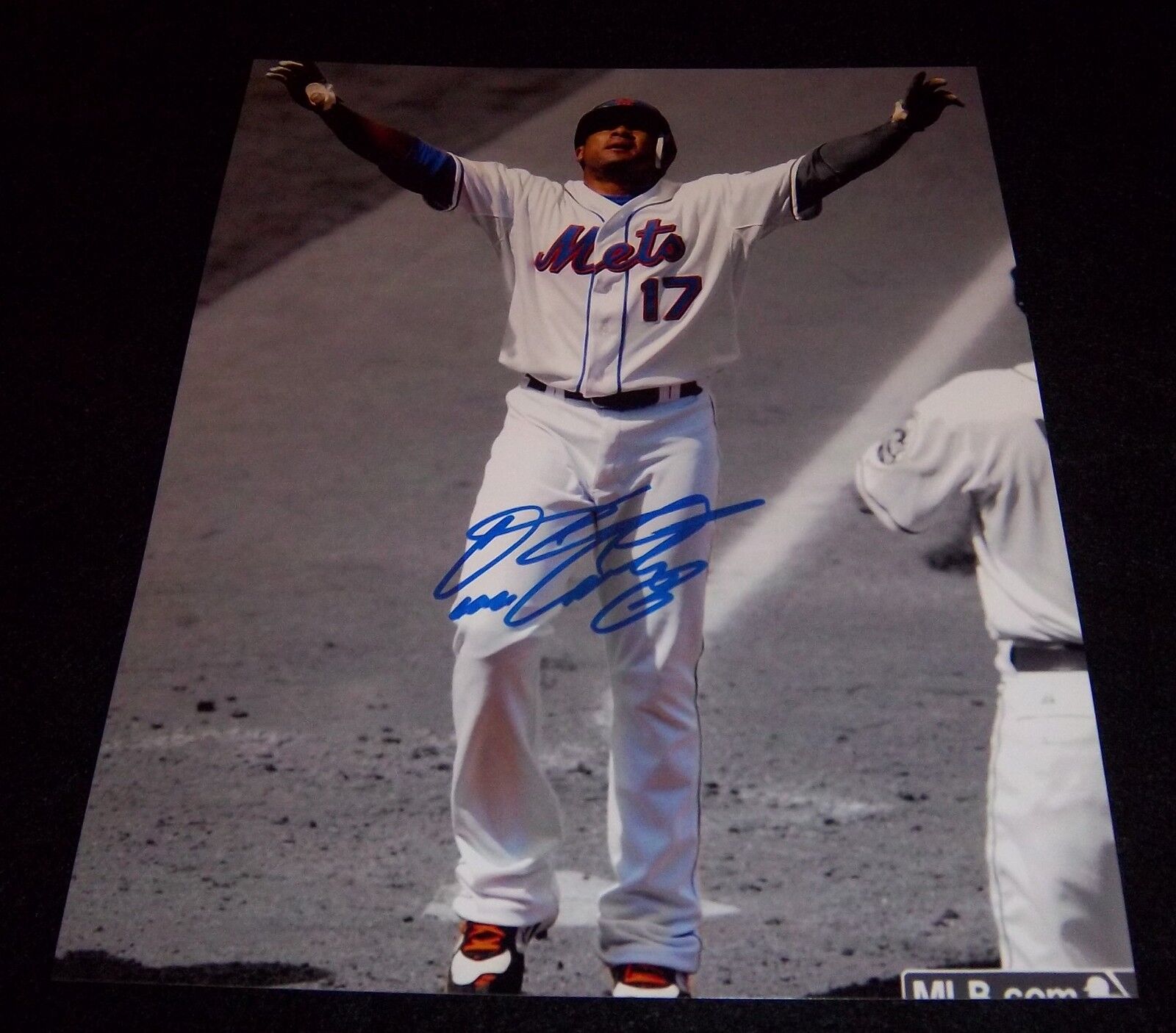 NY Mets Fernando Tatis Signed Autographed Photo Poster painting B