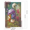 (40*60cm)Flowers - Full Round Drill Diamond Painting