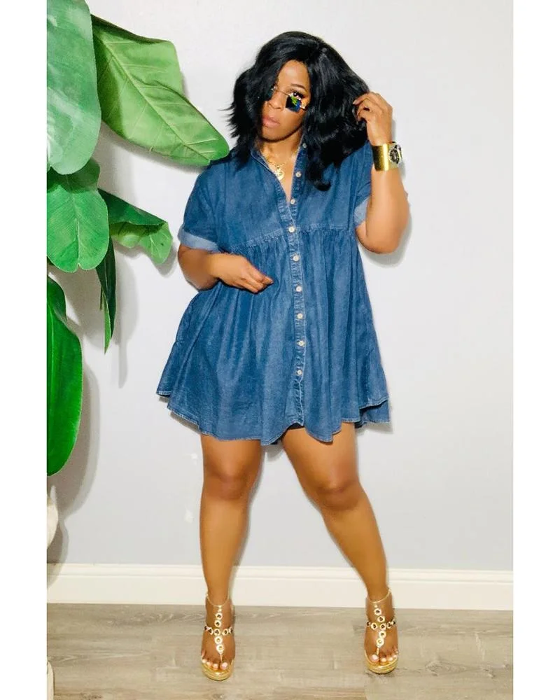 Denim Zara Tunic Dress