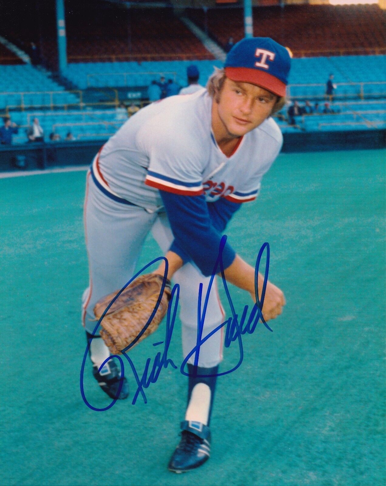 Rich Hand Autographed 8x10 Texas Rangers#2