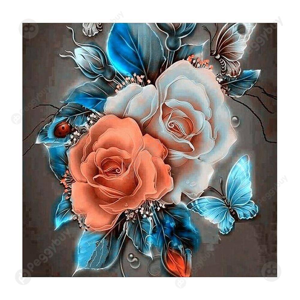 

Retro Flower - Square Drill Diamond Painting - 30*30CM, 501 Original