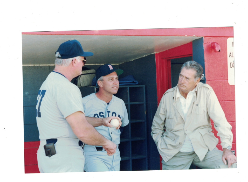 Ted Williams Boston Red Sox Original 1980's Fantasy Camp 4x6 Photo Poster painting