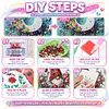 Butterfly Flower C 5D Partial Drill DIY Diamond Painting Kit 30*30cm
