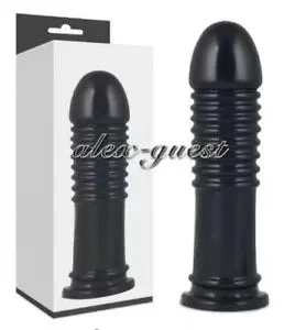 pornhint Pornhint Thick Butt Plug Pagoda Ribbed Dildo Dong Anus Dila