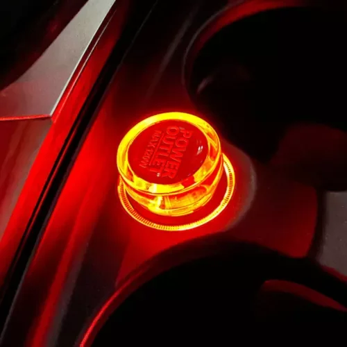 Dronehint Car Accessories Cigarette Lighter Power Outlet Button Socket Plug Cover Parts (For: Acura) Parts