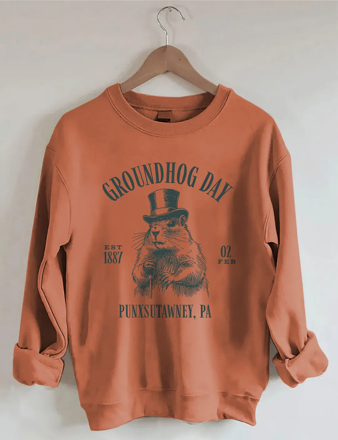 Happy Groundhog Day Sweatshirt