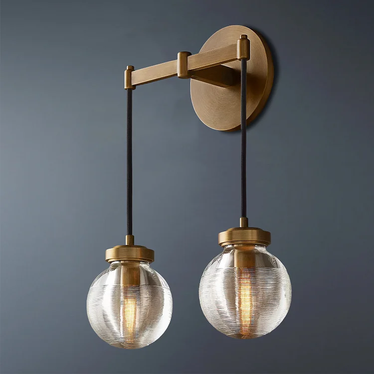 Double Pearl Wall Sconces, Wall Sconces For Bedroom Vjlight
