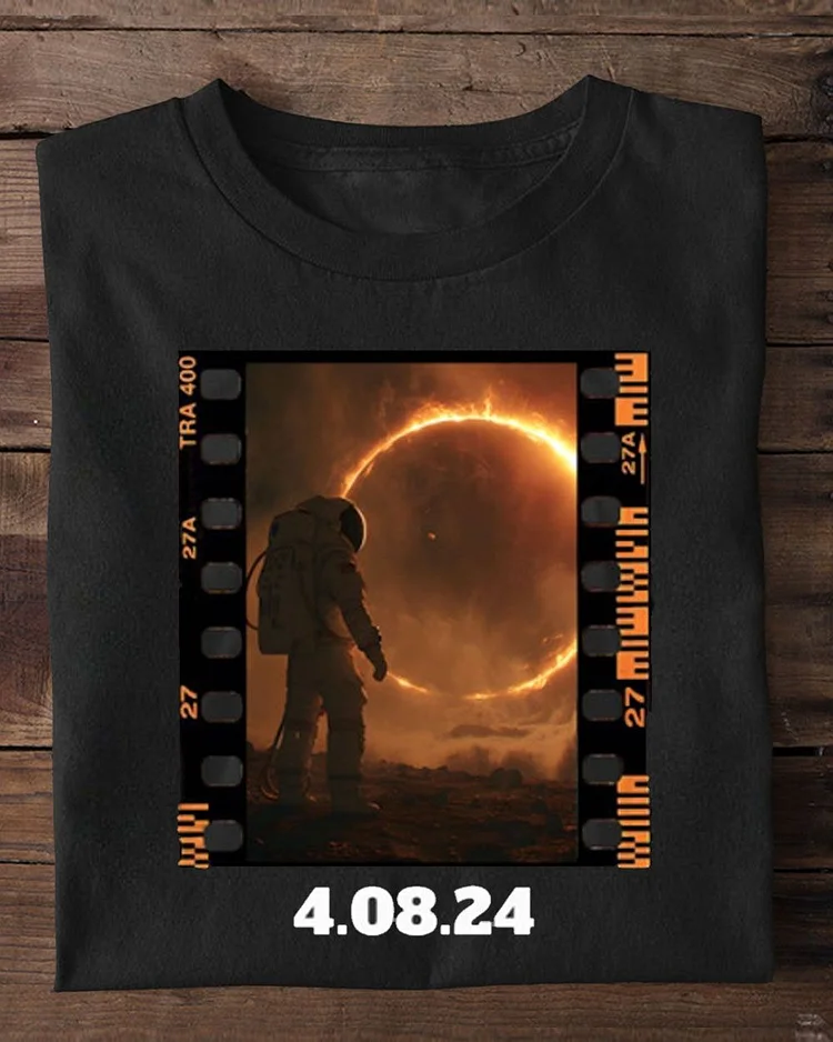 Total Solar Eclipse 2024 Pullover Hoodie