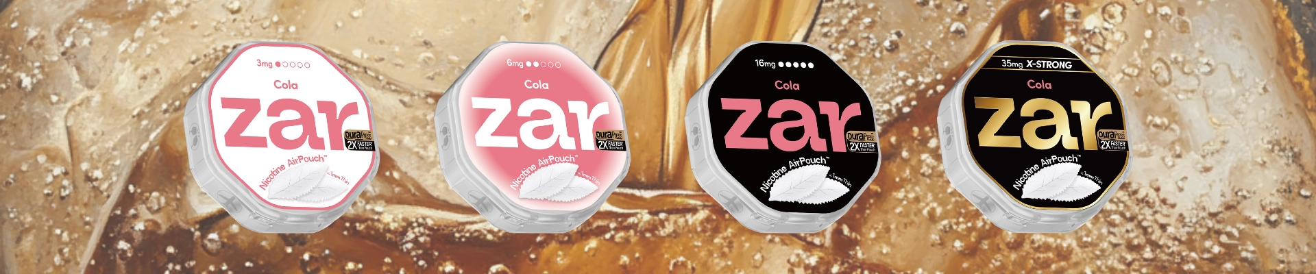 Cola Nicotine Pouches | zar AirPouch | zarpouch.shop
