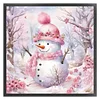 Snowman-11CT Counted Cross Stitch 40*40cm/15.75*15.75in