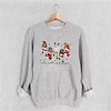 Funny Dachshund Stocking Christmas Lights Sweatshirt