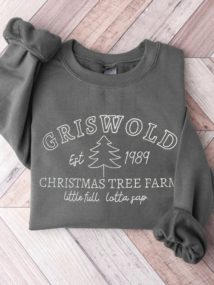 Simpfit Lässiges, gemütliches Sweatshirt mit Aufdruck „Merry Christmas“.