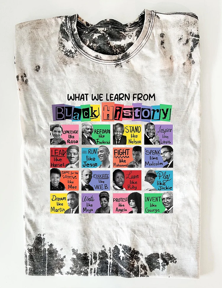 Women's What We Learn From Black History T-Shirt