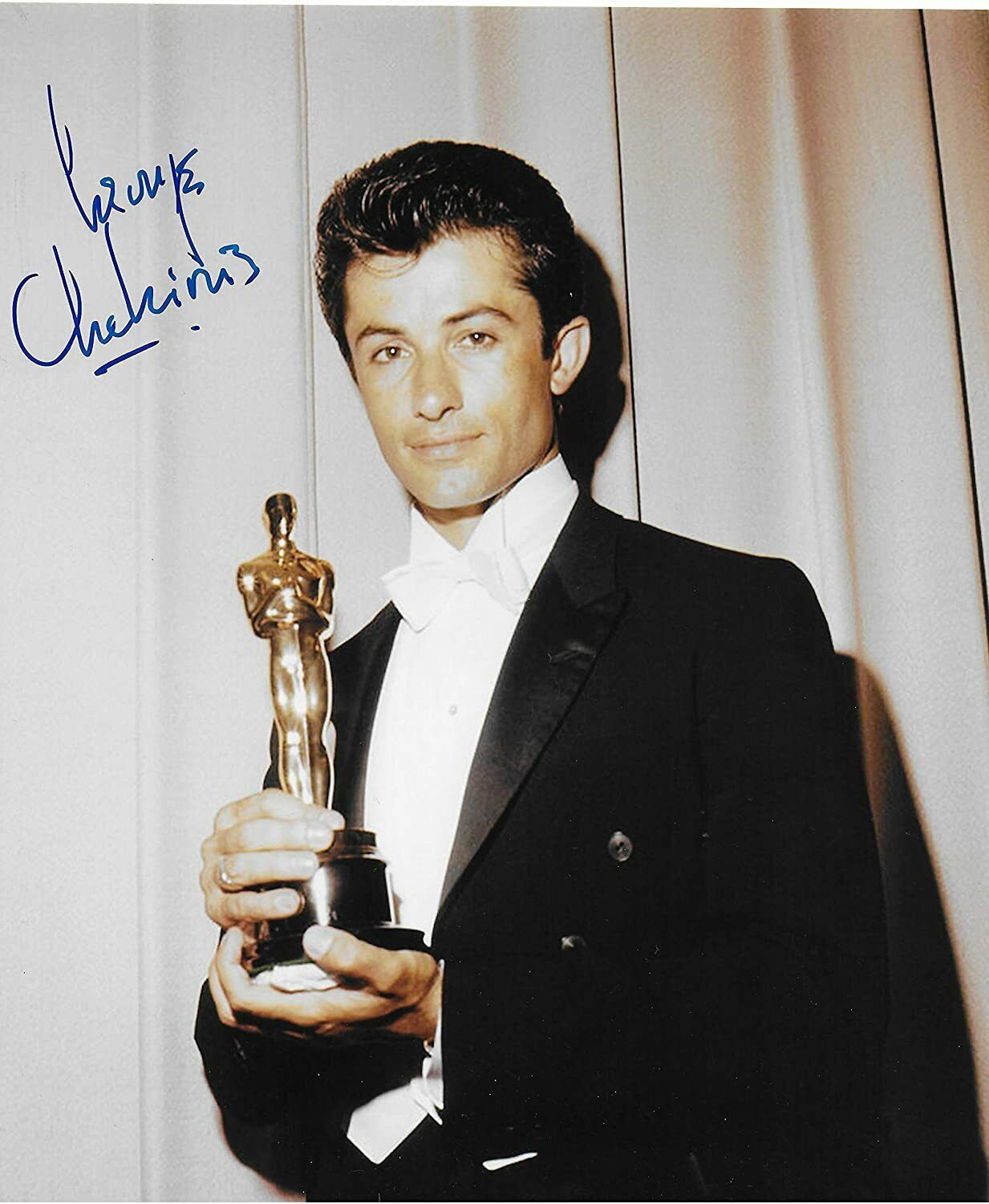 George Chakiris Original In Person Autographed 8X10 Photo Poster painting #3 - West Side Story