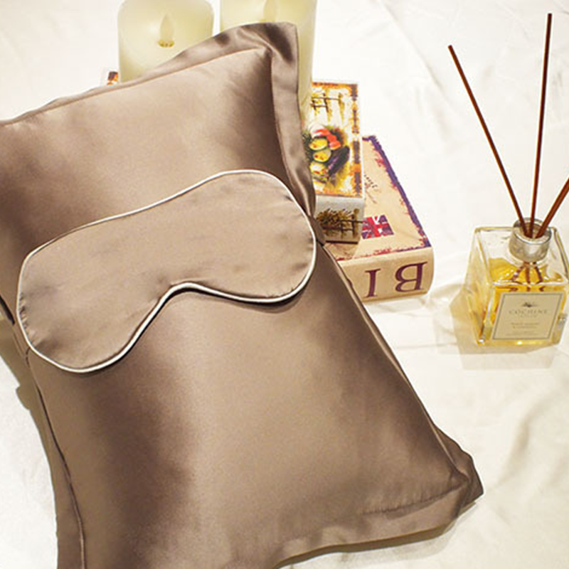 19 Momme Double-sided Silk Pillow For Travel REAL SILK LIFE