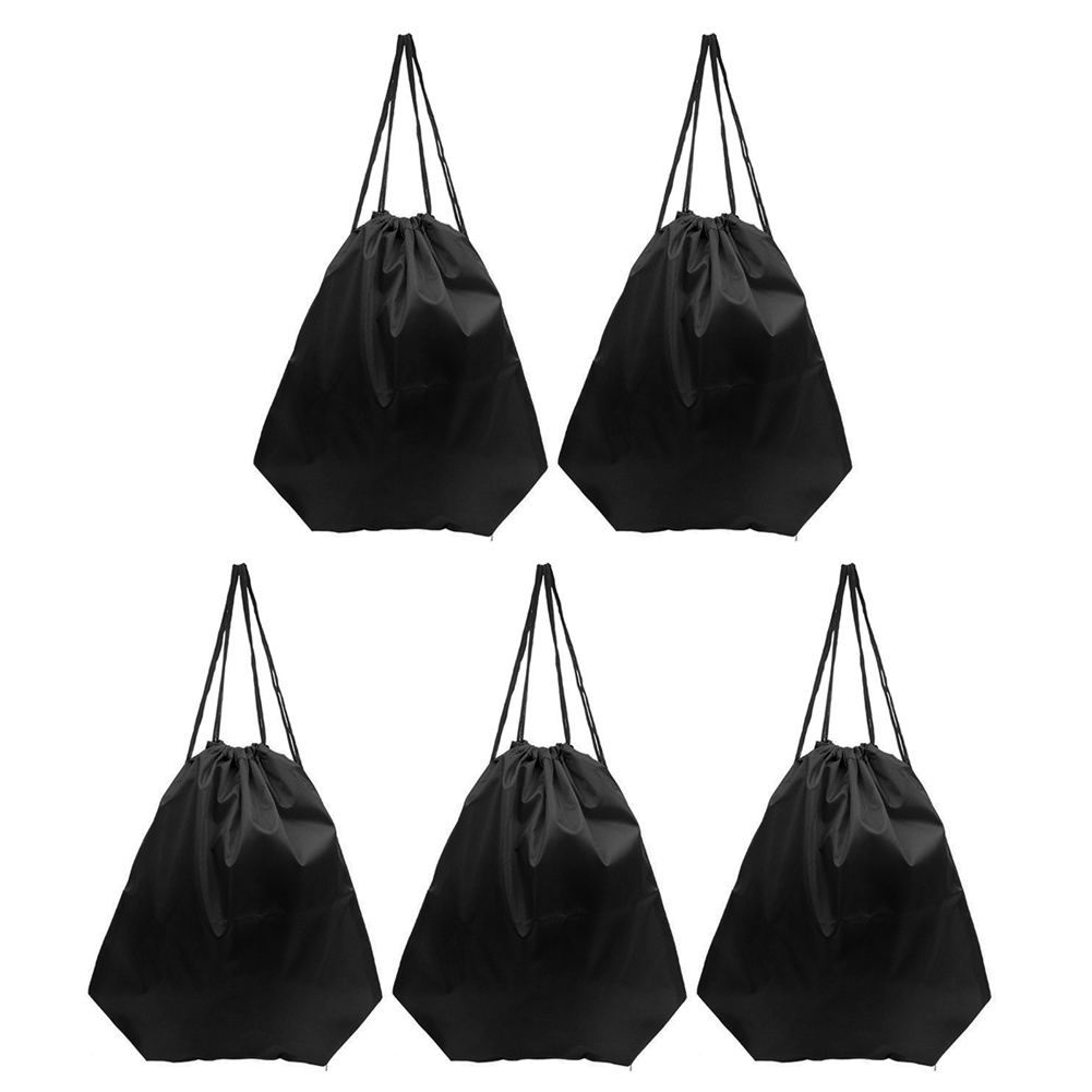 

Portable Sports Bags Waterproof Drawstring Sack Gym Travel Riding Backpack, 5pcs, 501 Original