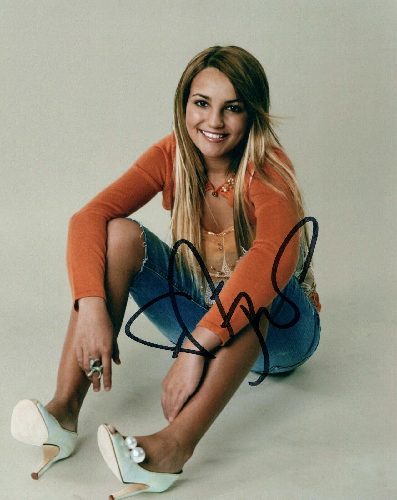 Jamie Lynn Spears Autographed Signed 8x10 Photo Poster painting ( All That ) REPRINT