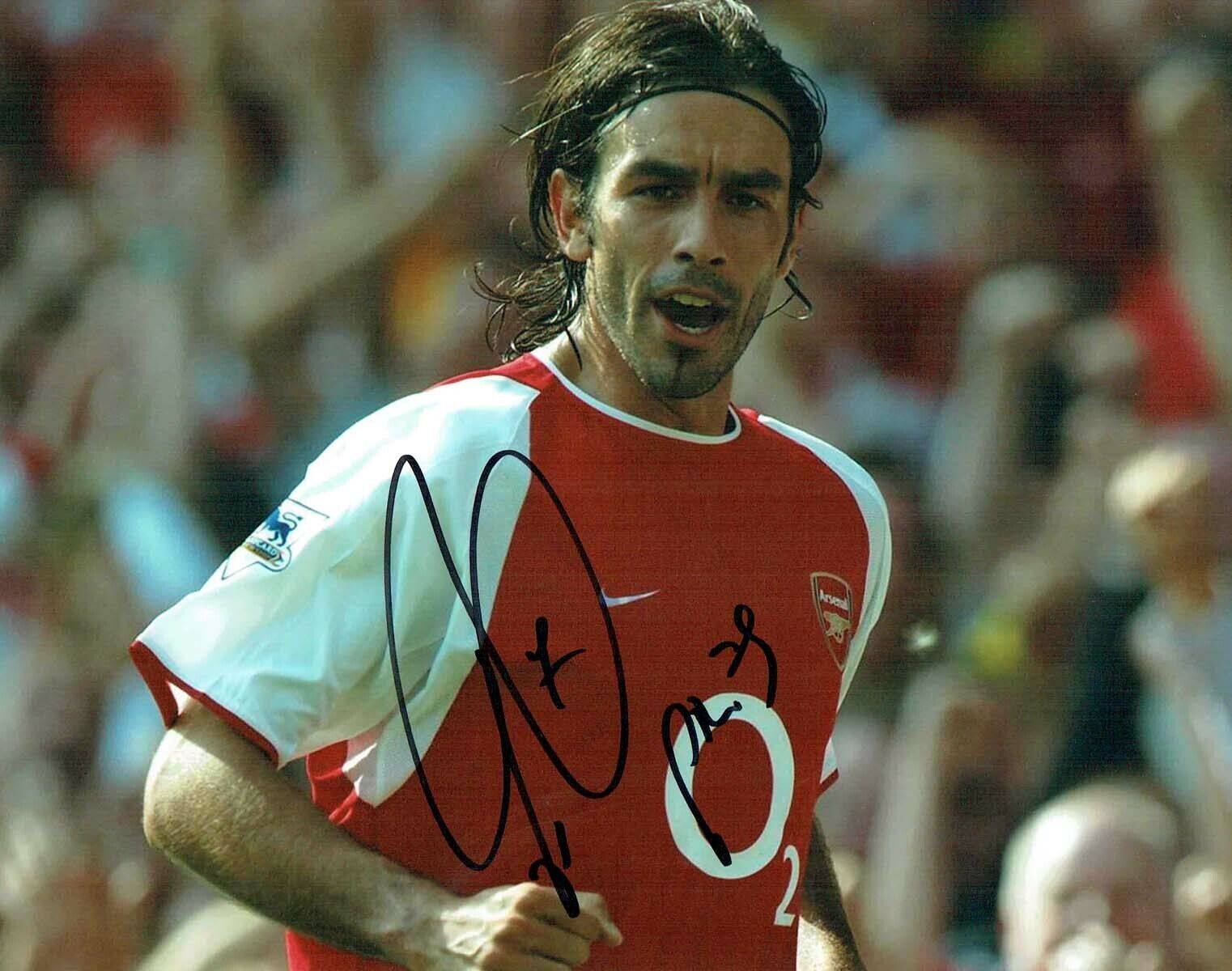 Robert PIRES SIGNED Autograph 10x8 ARSENAL Premier League Photo Poster painting 3 AFTAL COA