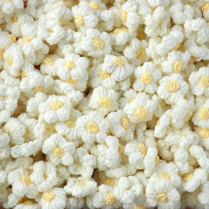 2 Pieces Cute Sunflower Santa Claus Yarn Women’s Bag Pendant Keychain