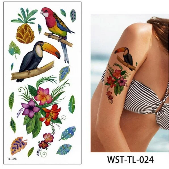 temporary tattoo sexy tattoo kiss love tattoo sticker woman tatoo fake waterproof temporary tattoos for girls bikini body art