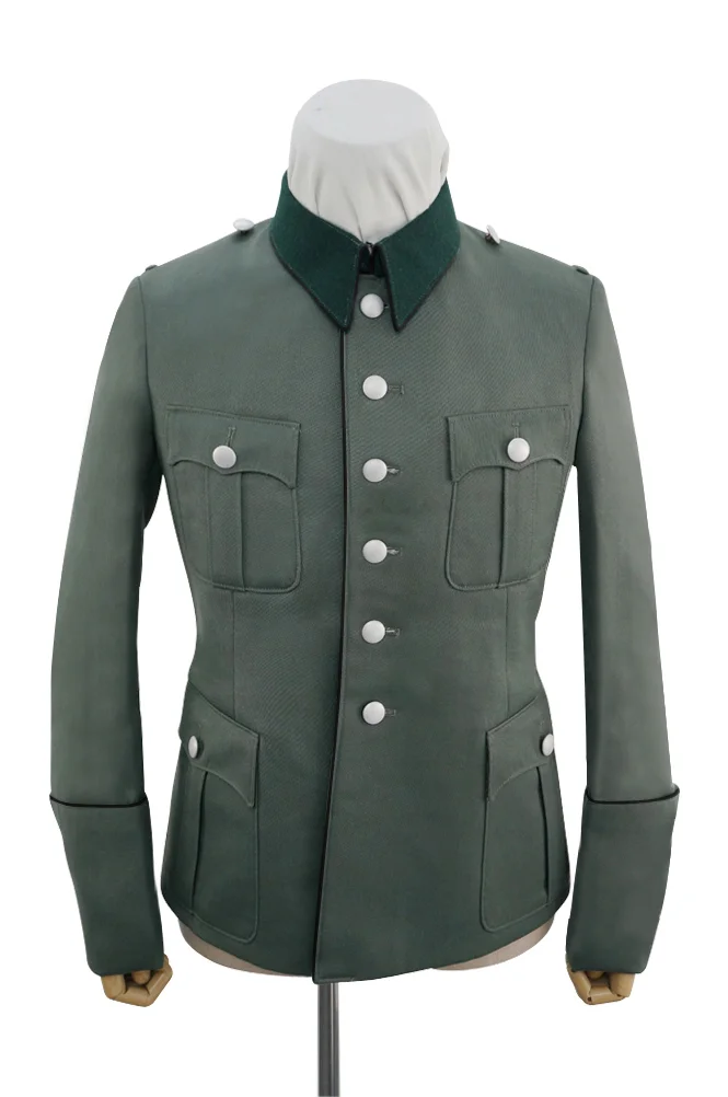   Wehrmacht German M1941 Officer General Gabardine Piped Service Tunic Jacket German-Uniform