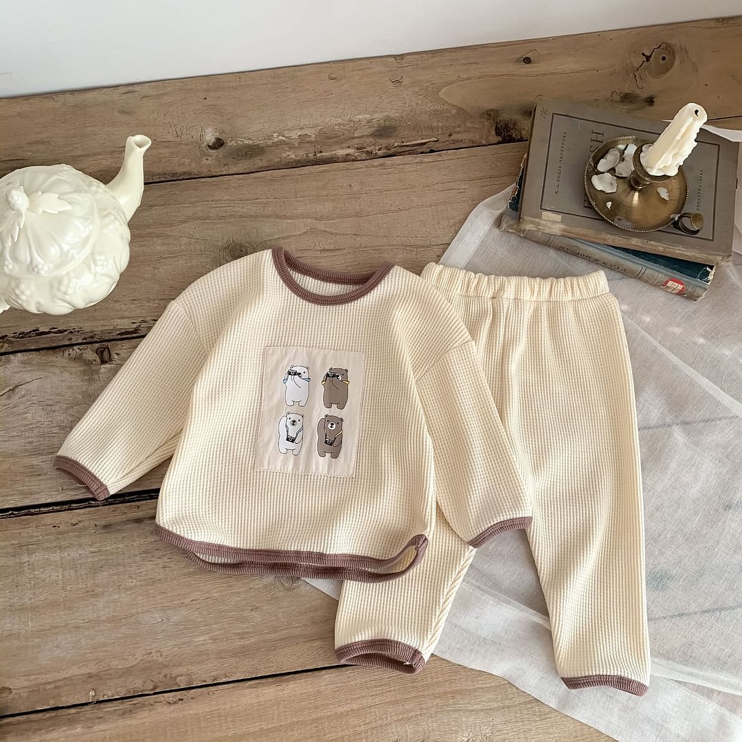 Spring Children's Bear Suit