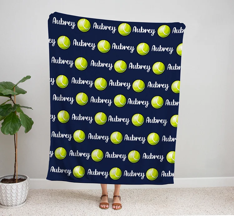 Personalized Tennis Blanket For Comfort & Unique|BKKid245